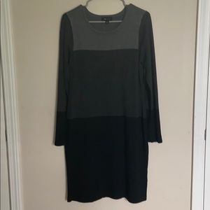 Gradient Large, Quarter Sleeve Dress